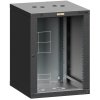 19" RQN nástěnný rozvaděč, výška 21U, šíře 570mm, hloubka 600mm