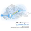 TP-LINK Deco X80-5G(1-PACK), Mesh Wi-Fi6 systém s 5G