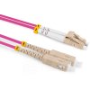 Optický patchcord SC/PC - LC/PC   2m 3mm, duplex, MM, 50/125, OM4