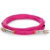 Optický patchcord LC/PC - LC/PC   7m 3mm, duplex, MM, 50/125, OM4