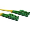 Optický patchcord E2000/APC - E2000/APC   5m, 3mm, duplex, SM, G657A