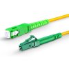 Optický patchcord SC/APC - LC/APC   2m 3mm, simplex, SM, G657A1