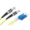 Optický patchcord ST/PC - LC/PC   10m 3mm, duplex, SM G657A