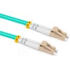 Optický patchcord LC/PC - LC/PC   0.50m 3mm, duplex, MM, 50/125, OM3