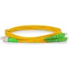 Optický patchcord FC/APC - SC/APC   3m, 3mm, duplex, SM, G657A1