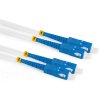 Optický patchcord SC/PC - SC/PC  20m 3mm, duplex, SM, G657A