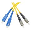 Optický patchcord FC/PC - SC/PC   5m 3mm, duplex, SM, G652D