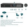 TP-LINK VIGI NVR1008H-8P, NVR, 8 kanálov, 8x PoE 53W