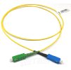 FIBRAIN Optický patchcord SC/APC - SC/PC   1m, Gold, 1.8mm, simplex, SM, G657A1