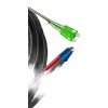 FIBRAIN DR03 RapidBox, Optický patchcord SC/APC - LC/PC  35m, 3mm, G.657A1, duplex, outdoor