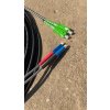 FIBRAIN DR03 RapidBox, Optický patchcord SC/APC - LC/PC  35m, 3mm, G.657A1, duplex, outdoor