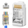 DATAWAY (100ks) Konektor RJ45 1.2mm, FTP, CAT6, EASY, drôt/lanko