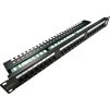 DATAWAY Patch panel 19" 24x RJ45, CAT5E, UTP s vyväzovacou lištou