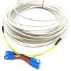 FIBRAIN VC-D40, Optický patchcord SC/PC - SC/PC   30m, Resibend Plus, 4mm, duplex, SM, G657B3/Plus