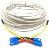 FIBRAIN VC-D40, Optický patchcord SC/PC - SC/PC   30m, Resibend Plus, 4mm, duplex, SM, G657B3/Plus
