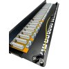DATAWAY Patch panel 19" 24x RJ45, CAT6A, STP s vyväzovacou lištou