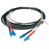 FIBRAIN DR03 RapidBox, Optický patchcord LC/PC - LC/PC  70m, 3mm, G.657A1, duplex, outdoor