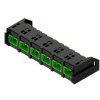 FIBRAIN XMG1051IA, SPL kazeta pre patchpanel HD, 6x SC/APC adaptér/pigtail