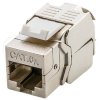 DATAWAY keystone CAT6A, STP, RJ45, samorezný