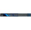 PoE switch 24x GLAN (24x PoE), 2x SFP, 150W, 19"