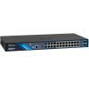 PoE switch 24x GLAN (24x PoE), 2x SFP, 150W, 19"