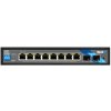 PoE switch 8x GLAN (8x PoE), 2x SFP 802.3af/at 150W, 19"