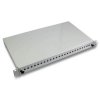 Patchpanel 1U, 19, výsuvný, 24x SC simplex, 24x LC Duplex biely