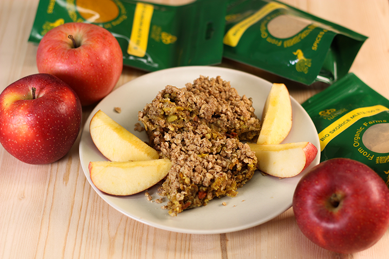 Recept na podzimní jablečnou granolu