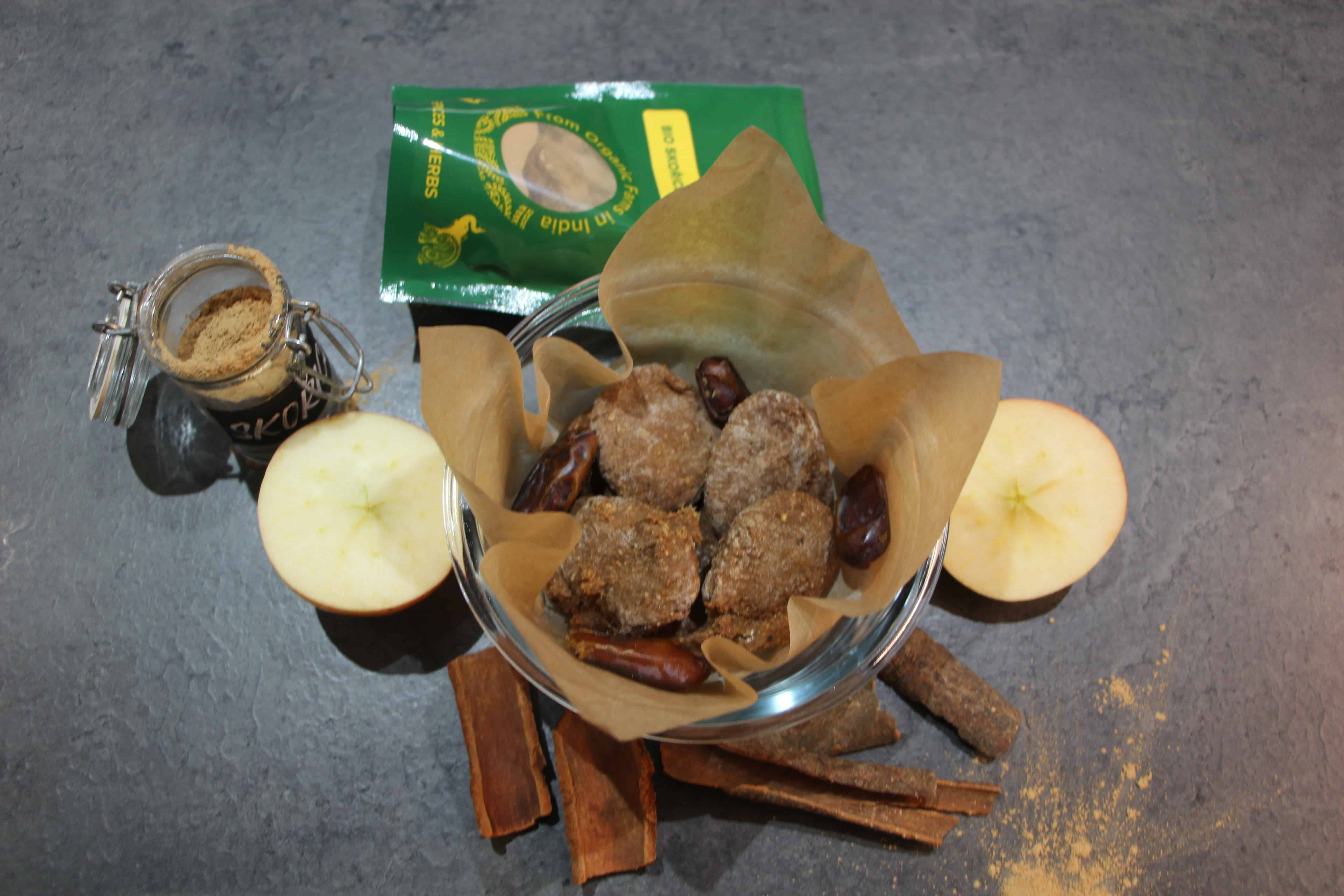 Skořicové cookies bez mouky