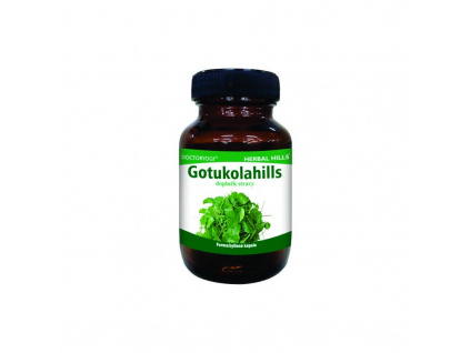Gotukolahills, 60 kapslí, vitalita, paměť, CNS