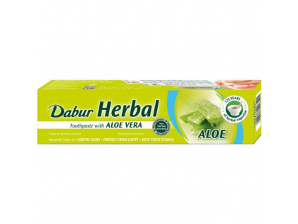 Zubní pasta Dabur Aloe Vera, 100 ml/130 g