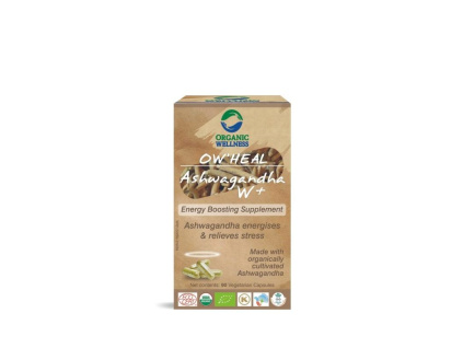 OW BIO ASHWAGANDHA W+, 90 kapslí, EXP 9/20 sleva 50%