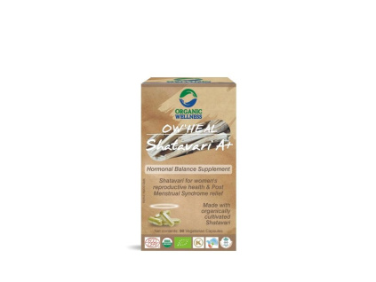 OW BIO SHATAVARI A+, 90 kapslí, EXP 9/20 sleva 50%