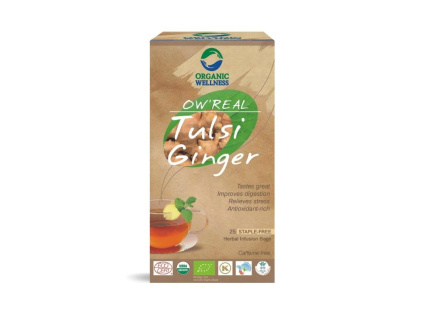 BIO TULSI GINGER, 25 sáčků, EXP 2/23, Akce 1+1