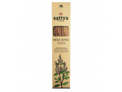SATTVA vonné tyčinky TULSI, 15 ks