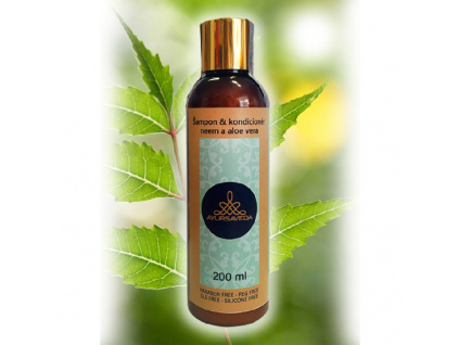 Ayursaveda šampon & kondicioner neem a aloe vera