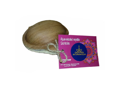 Ayurveda ŠAFRÁN mýdlo