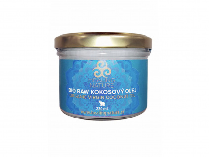 HN BIO RAW kokosový olej, 220 ml