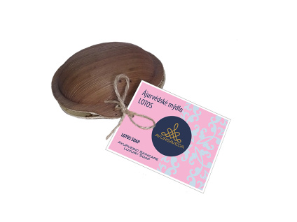 Ayursaveda CZ mýdlo Lotos