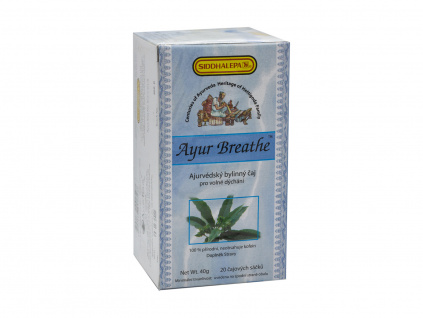 Ayur Breathe čaj, 20 sáčků, Siddhalepa