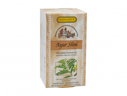 Ayur Slim čaj, 20 sáčků, Siddhalepa