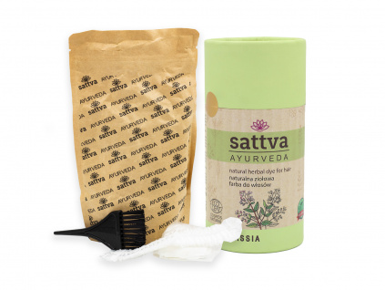 Cassia bylinná maska na vlasy, 150 g, Sattva