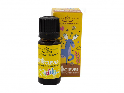 Esenciální olej směs Kiddy Clever, 10 ml, Altevita