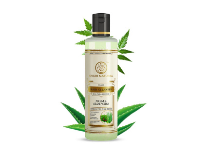 Šampon na vlasy Neem & Aloe Vera, 210 ml, Khadi Natural