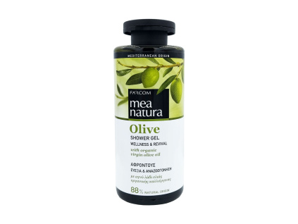 MEA NATURA Sprchový gel olivový, 300 ml, Farcom