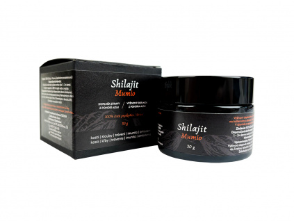 Shilajit (Mumio) altajský tekutý, 30 g, Sattva