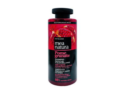 MEA NATURA Šampon na barvené vlasy Granátové jablko, 300 ml, Farcom