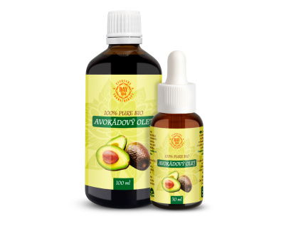 BIO Avokádový olej, 30 ml a 100 ml, Day Spa