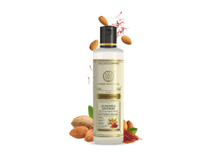 Hydratační krém mandle a šafrán, 210 ml, Khadi Natural