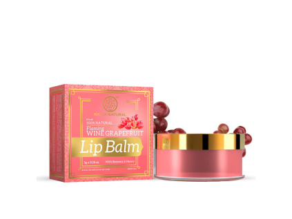Balzám na rty Flaming Wine, 5 g, Khadi Natural